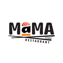 Mama CC&DE vietnamesisches Restaurant & Sushi logo.
